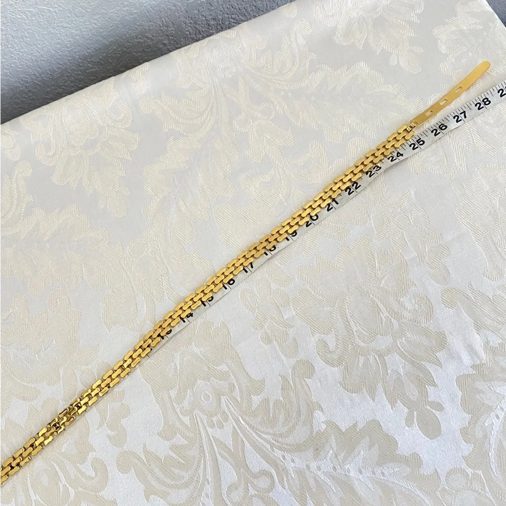 Gold chain belt